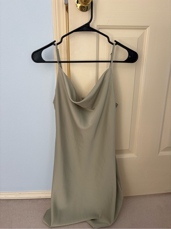 Urban Outfitters Dresses & Skirts - Urban outfitters Sage Green Cowl Neck Slip Dress